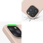 Husa pentru Apple iPhone 13 Pro, Silicon, Crem, 55880.225, Kwmobile fotografia produsului View 9 S
