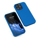 Husa pentru Apple iPhone 13 Pro, Silicon, Albastru, 55880.228, Kwmobile fotografia produsului View 2 S