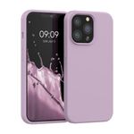 Husa pentru Apple iPhone 13 Pro, Silicon, Mov, 55880.140, Kwmobile fotografia produsului