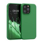 Husa pentru Apple iPhone 13 Pro, Silicon, Verde, 55880.227, Kwmobile fotografia produsului