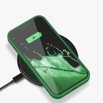 Husa pentru Apple iPhone 13 Pro, Silicon, Verde, 55880.227, Kwmobile fotografia produsului View 11 S
