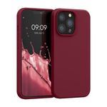 Husa pentru Apple iPhone 13 Pro, Silicon, Rosu, 55880.209, Kwmobile fotografia produsului