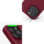 Husa pentru Apple iPhone 13 Pro, Silicon, Rosu, 55880.209, Kwmobile fotografia produsului View 6 S