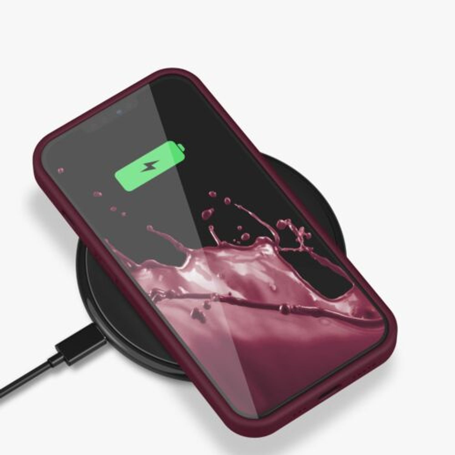 Husa pentru Apple iPhone 13 Pro, Silicon, Violet, 55880.190, Kwmobile fotografia produsului View 11 L