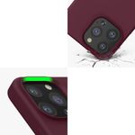 Husa pentru Apple iPhone 13 Pro, Silicon, Violet, 55880.190, Kwmobile fotografia produsului View 9 S