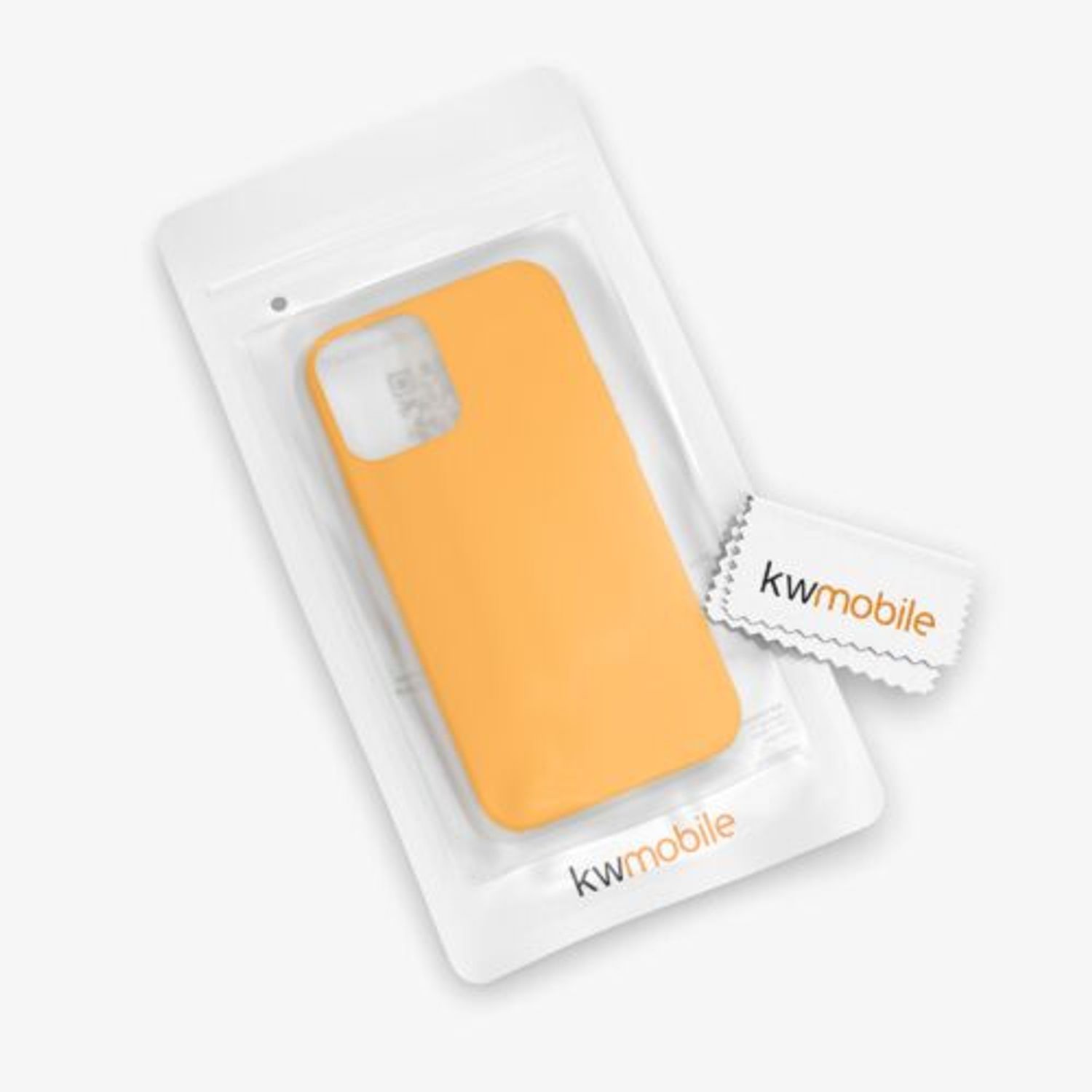 Husa pentru iPhone 12/iPhone 12 Pro, Silicon, Galben, 52641.217 fotografia produsului View 8 L