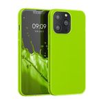 Husa pentru Apple iPhone 13 Pro, Silicon, Verde, 55957.75, Kwmobile fotografia produsului
