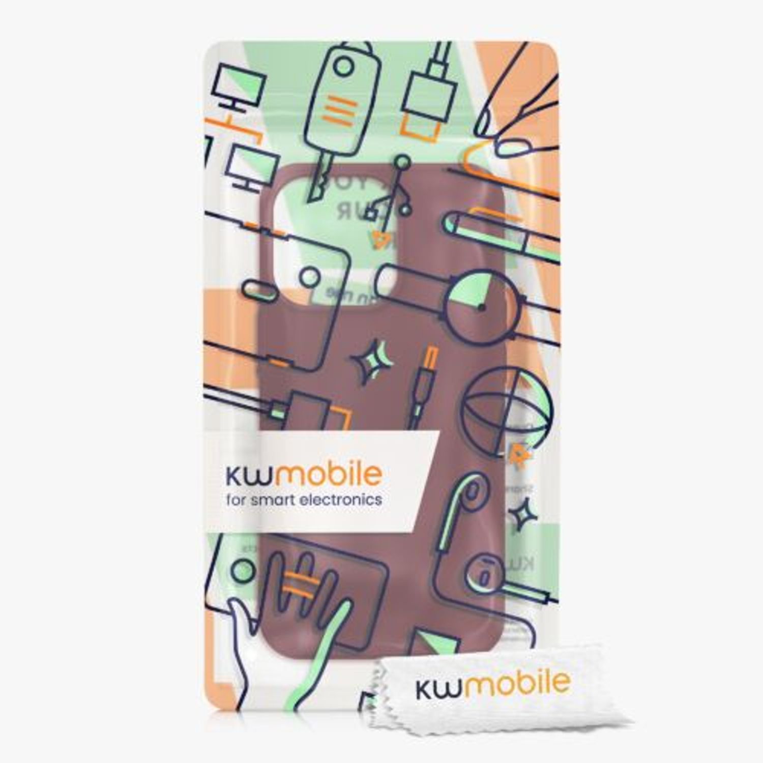 Husa pentru Apple iPhone 13 Pro, Silicon, Violet, 55962.209, Kwmobile fotografia produsului View 9 L