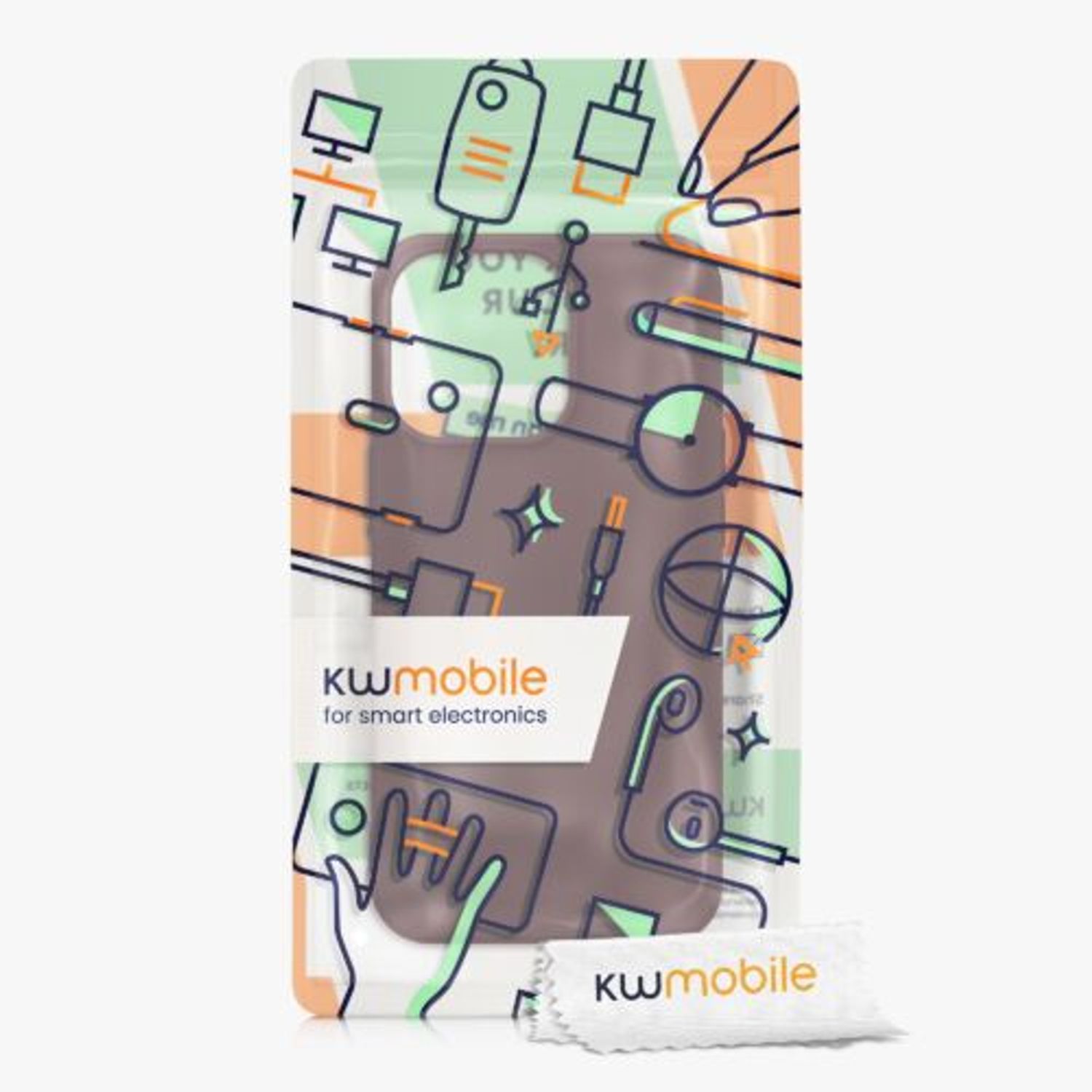 Husa pentru Apple iPhone 13 Pro, Silicon, Violet, 55962.190, Kwmobile fotografia produsului View 8 L