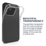 Husa pentru Apple iPhone 13 Pro, Silicon, Transparent, 56799.01, Kwmobile fotografia produsului View 3 S