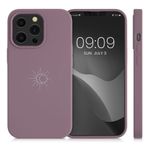 Husa pentru Apple iPhone 13 Pro, Silicon, Mov, 56447.02, Kwmobile fotografia produsului View 2 S