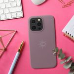 Husa pentru Apple iPhone 13 Pro, Silicon, Mov, 56447.02, Kwmobile fotografia produsului View 3 S