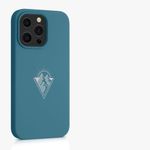 Husa pentru Apple iPhone 13 Pro, Silicon, Verde, 56447.01, Kwmobile fotografia produsului View 8 S