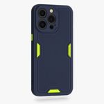 Husa pentru Apple iPhone 13 Pro, Silicon, Albastru, 56702.17, Kwmobile fotografia produsului View 3 S