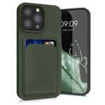 Husa pentru Apple iPhone 13 Pro, Silicon, Verde, 55969.80, Kwmobile fotografia produsului View 2 S
