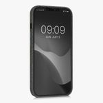 Husa pentru Apple iPhone 13 Pro, Textil, Gri, 56772.22, Kwmobile fotografia produsului View 3 S