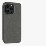 Husa pentru Apple iPhone 13 Pro, Textil, Gri, 56772.22, Kwmobile fotografia produsului View 8 S
