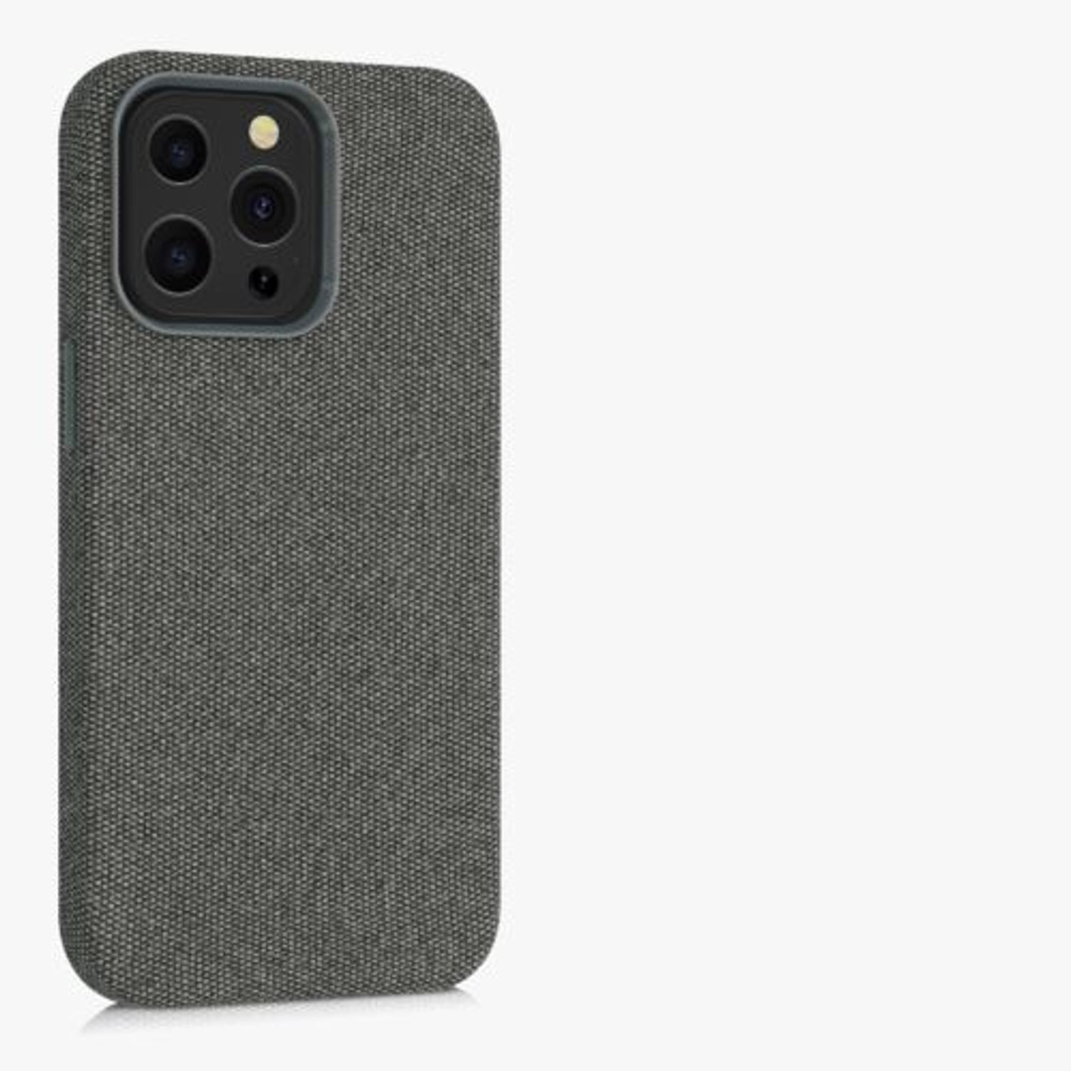 Husa pentru Apple iPhone 13 Pro, Textil, Gri, 56772.22, Kwmobile fotografia produsului View 8 L