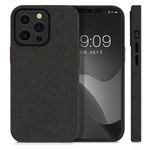 Husa pentru Apple iPhone 13 Pro, Textil, Gri, 56772.19, Kwmobile fotografia produsului View 2 S