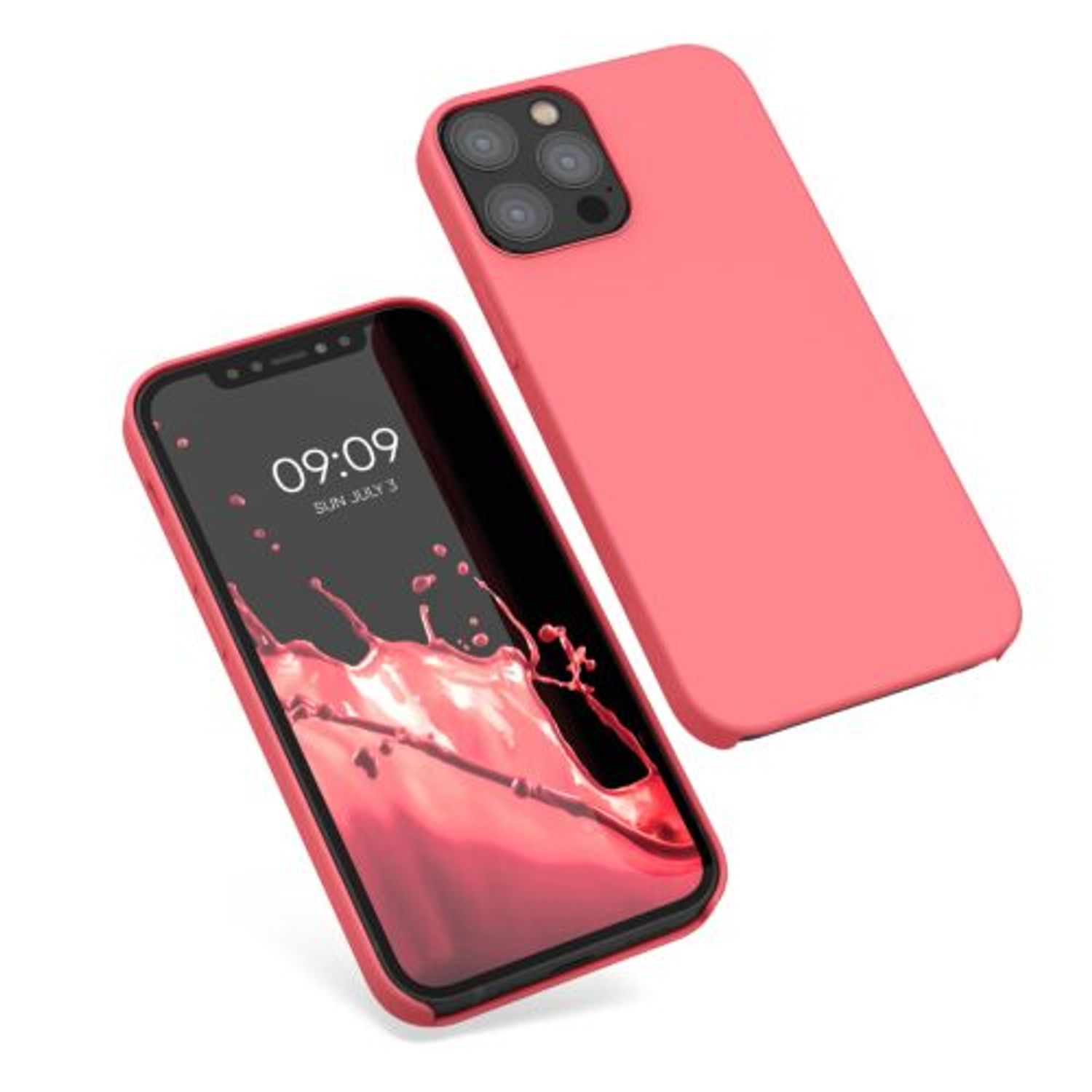 Husa pentru iPhone 12/iPhone 12 Pro, Silicon, Roz, 52641.219 fotografia produsului View 2 L