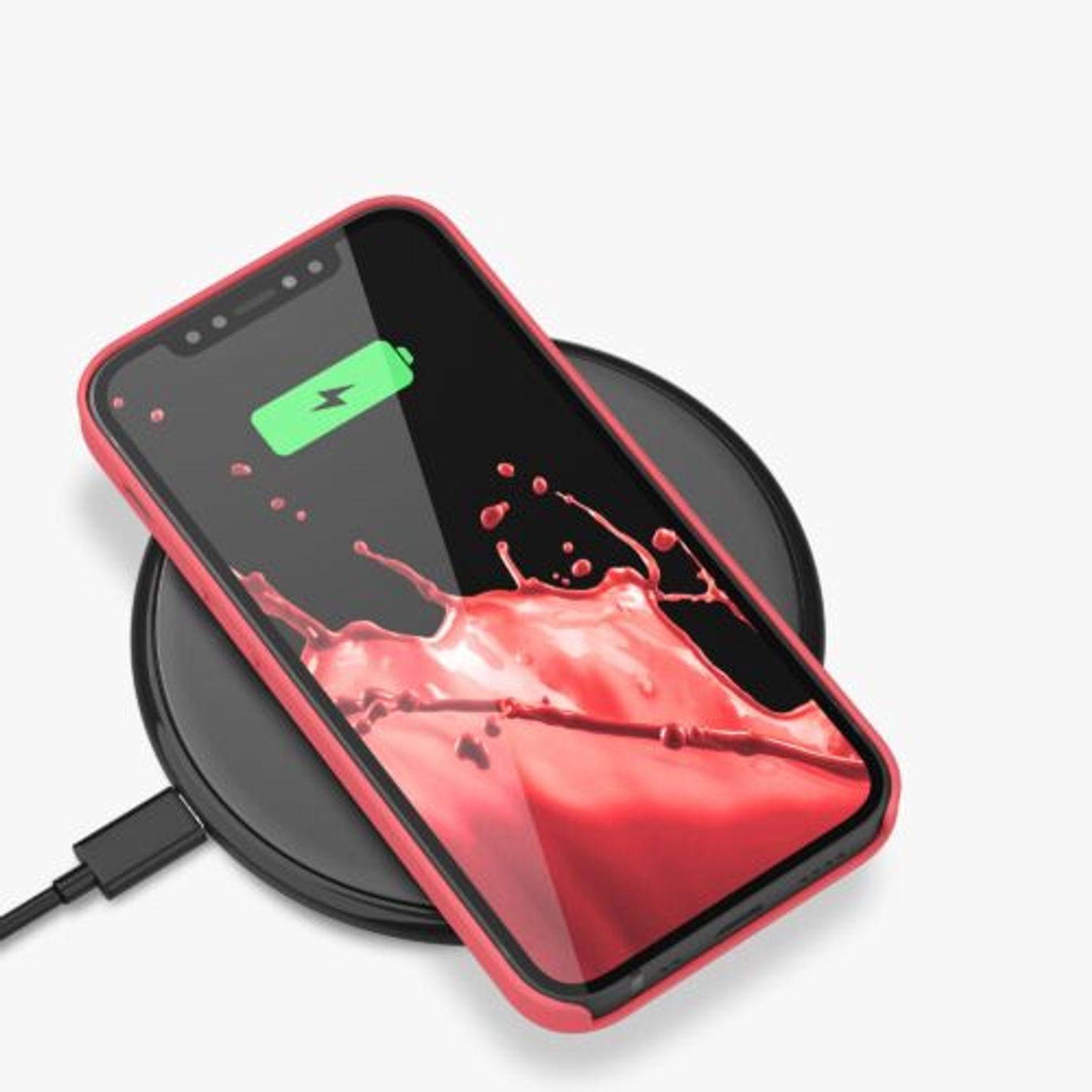 Husa pentru iPhone 12/iPhone 12 Pro, Silicon, Roz, 52641.219 fotografia produsului View 11 L