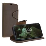 Husa pentru Apple iPhone 13 Pro Max, Piele naturala, Maro, 56778.05, kalibri fotografia produsului View 2 S