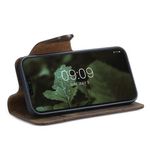 Husa pentru Apple iPhone 13 Pro Max, Piele naturala, Maro, 56778.05, kalibri fotografia produsului View 10 S