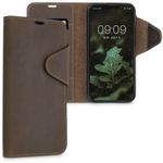 Husa pentru Apple iPhone 13 Pro Max, Piele naturala, Maro, 56778.05, kalibri fotografia produsului