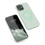 Husa pentru Apple iPhone 13 Pro Max, Silicon, Verde, 56561.200, Kwmobile fotografia produsului View 2 S
