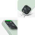 Husa pentru Apple iPhone 13 Pro Max, Silicon, Verde, 56561.200, Kwmobile fotografia produsului View 11 S