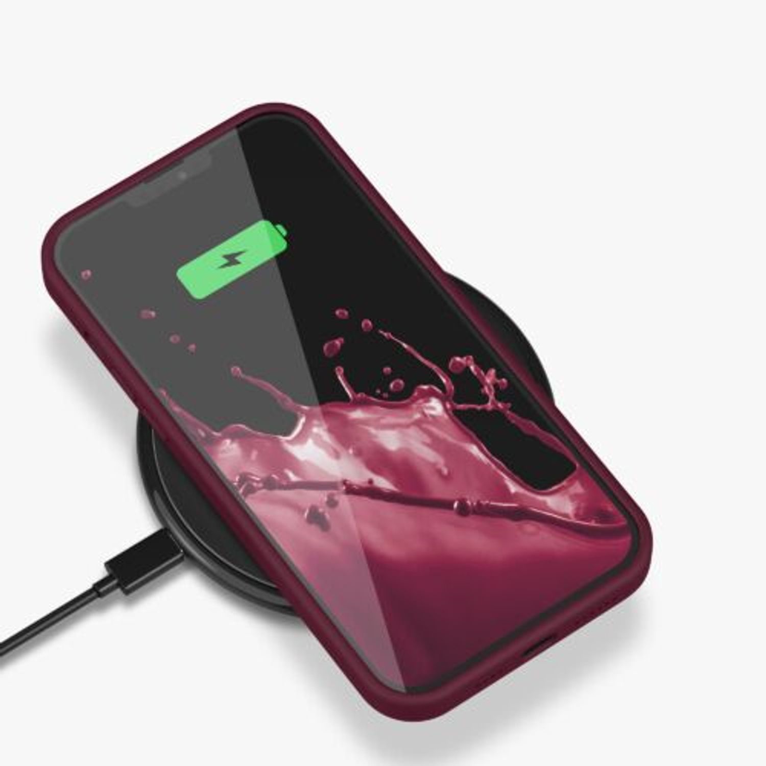 Husa pentru Apple iPhone 13 Pro Max, Silicon, Violet, 55881.190, Kwmobile fotografia produsului View 8 L