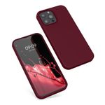 Husa pentru Apple iPhone 13 Pro Max, Silicon, Rosu, 55881.209, Kwmobile fotografia produsului View 2 S