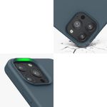 Husa pentru Apple iPhone 13 Pro Max, Silicon, Verde, 55881.202, Kwmobile fotografia produsului View 9 S