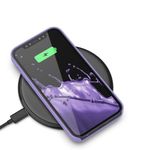 Husa pentru iPhone 12/iPhone 12 Pro, Silicon, Mov, 52641.222 fotografia produsului View 11 S