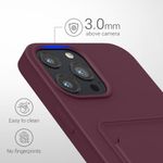 Husa pentru Apple iPhone 13 Pro Max, Silicon, Violet, 55982.190, Kwmobile fotografia produsului View 15 S