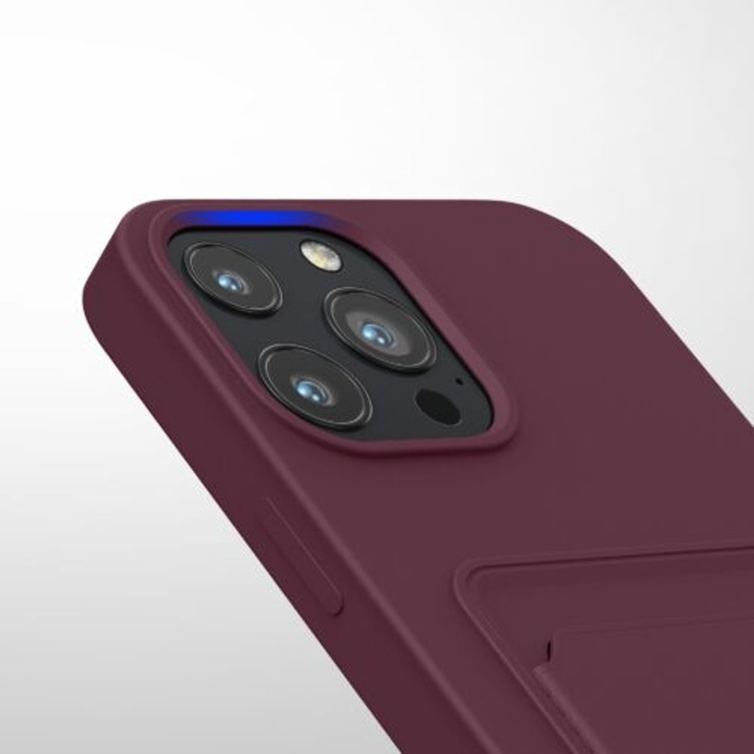 Husa pentru Apple iPhone 13 Pro Max, Silicon, Violet, 55982.190, Kwmobile fotografia produsului View 10 L