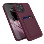 Husa pentru Apple iPhone 13 Pro Max, Silicon, Violet, 55982.190, Kwmobile fotografia produsului View 18 S