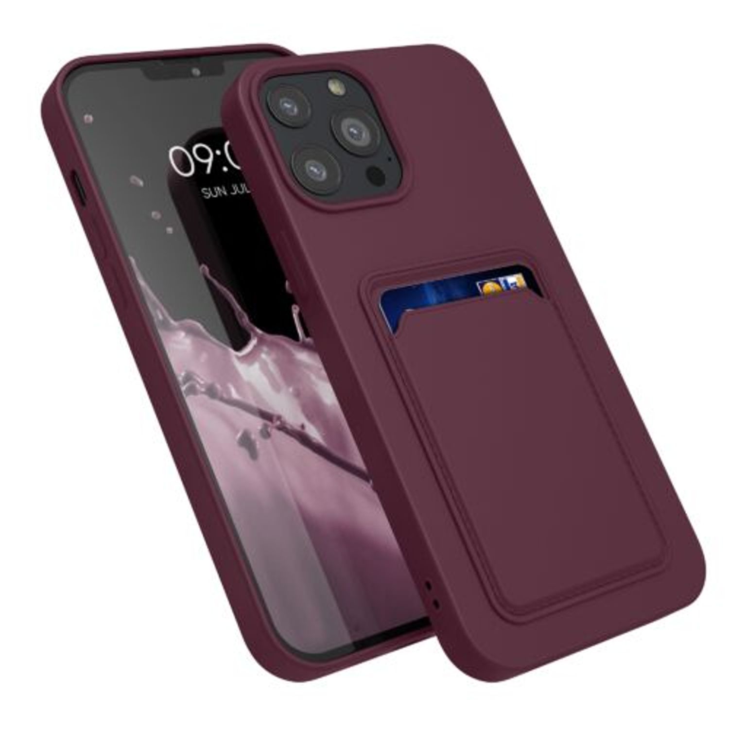 Husa pentru Apple iPhone 13 Pro Max, Silicon, Violet, 55982.190, Kwmobile fotografia produsului View 18 L