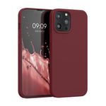 Husa pentru Apple iPhone 13 Pro Max, Silicon, Rosu, 55975.209, Kwmobile fotografia produsului