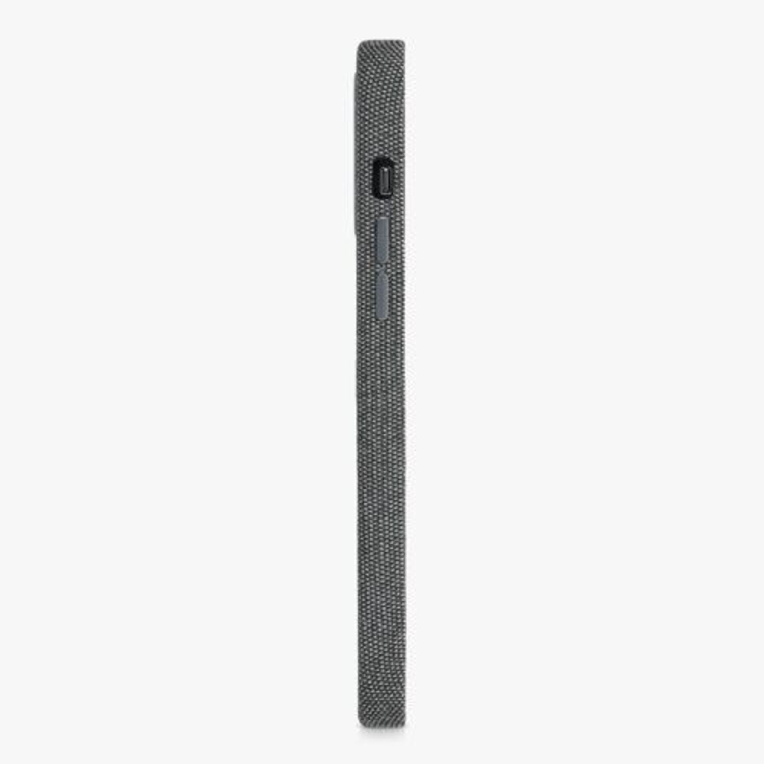 Husa pentru Apple iPhone 13 Pro Max, Textil, Gri, 56773.22, Kwmobile fotografia produsului View 5 L