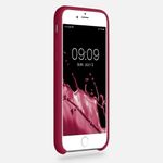 Husa pentru Apple iPhone 6/iPhone 6s, Silicon, Rosu, 40223.229, Kwmobile fotografia produsului View 3 S