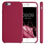 Husa pentru Apple iPhone 6/iPhone 6s, Silicon, Rosu, 40223.229, Kwmobile fotografia produsului View 2 S