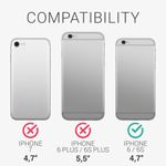 Husa pentru Apple iPhone 6/iPhone 6s, Silicon, Rosu, 40223.229, Kwmobile fotografia produsului View 5 S