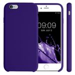 Husa pentru Apple iPhone 6/iPhone 6s, Silicon, Albastru, 40223.226, Kwmobile fotografia produsului View 2 S