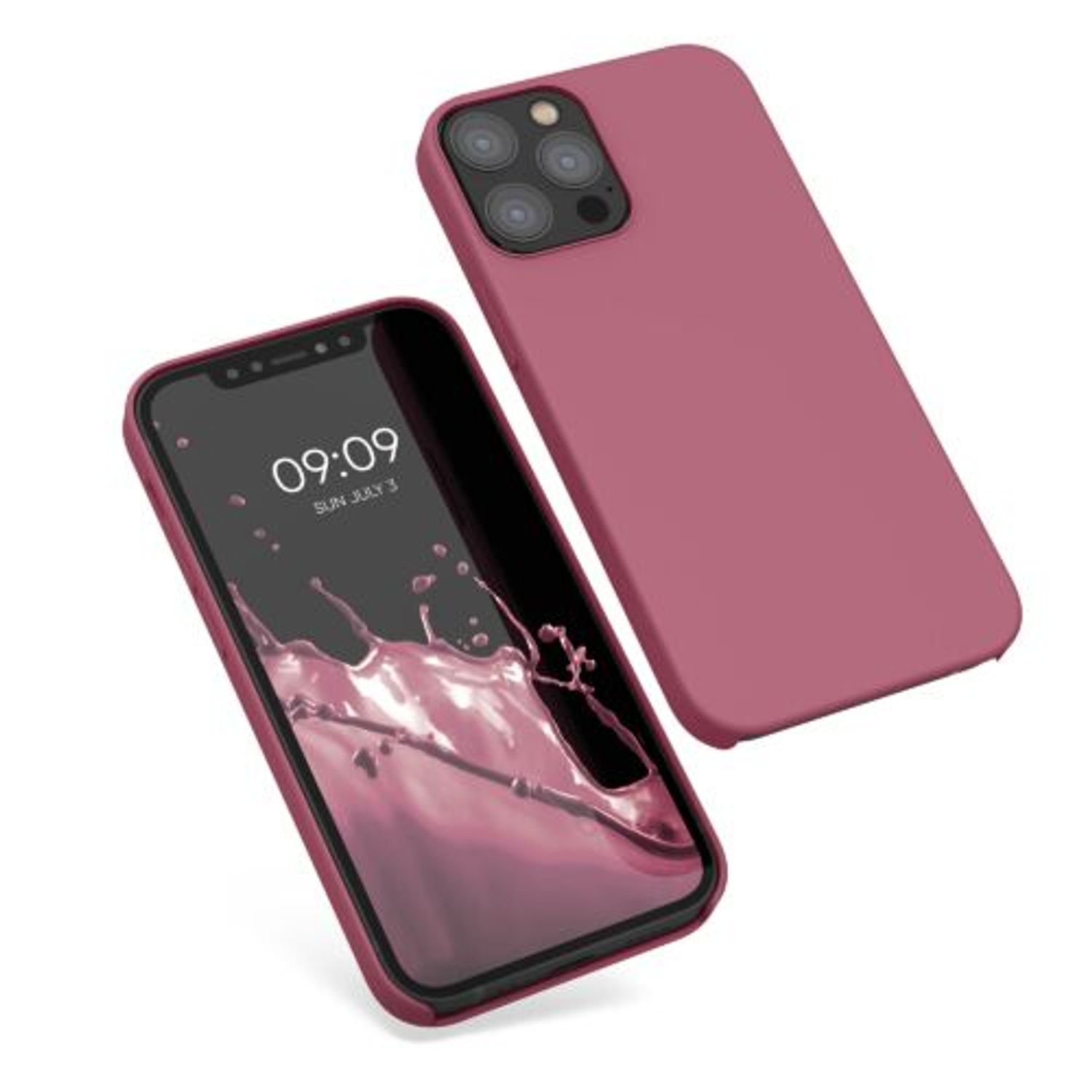 Husa pentru Apple iPhone 12/iPhone 12 Pro, Silicon, Roz, 52641.167 fotografia produsului View 2 L