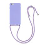 Husa pentru Apple iPhone 6 Plus/iPhone 6s Plus, Silicon, Mov, 56274.108, Kwmobile fotografia produsului