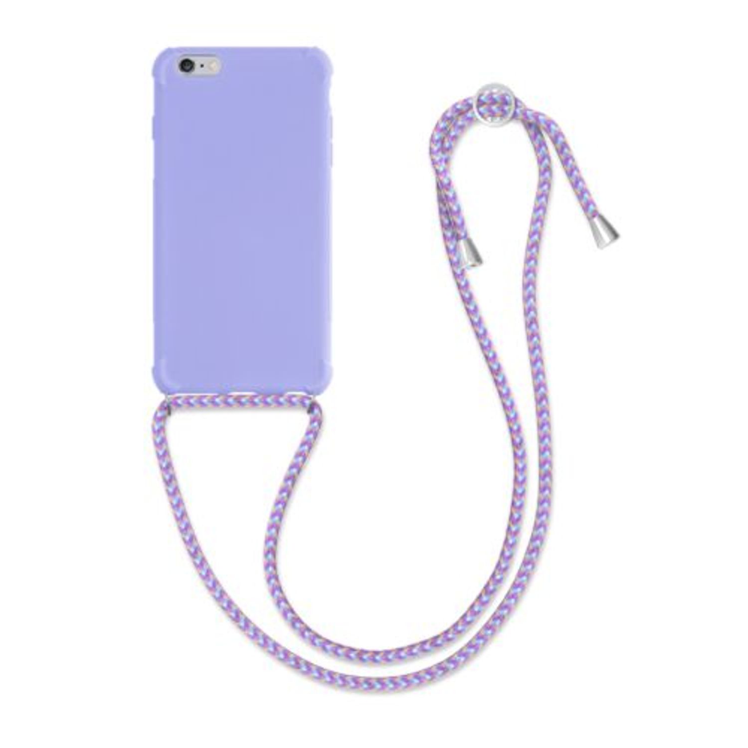 Husa pentru Apple iPhone 6 Plus/iPhone 6s Plus, Silicon, Mov, 56274.108, Kwmobile fotografia produsului