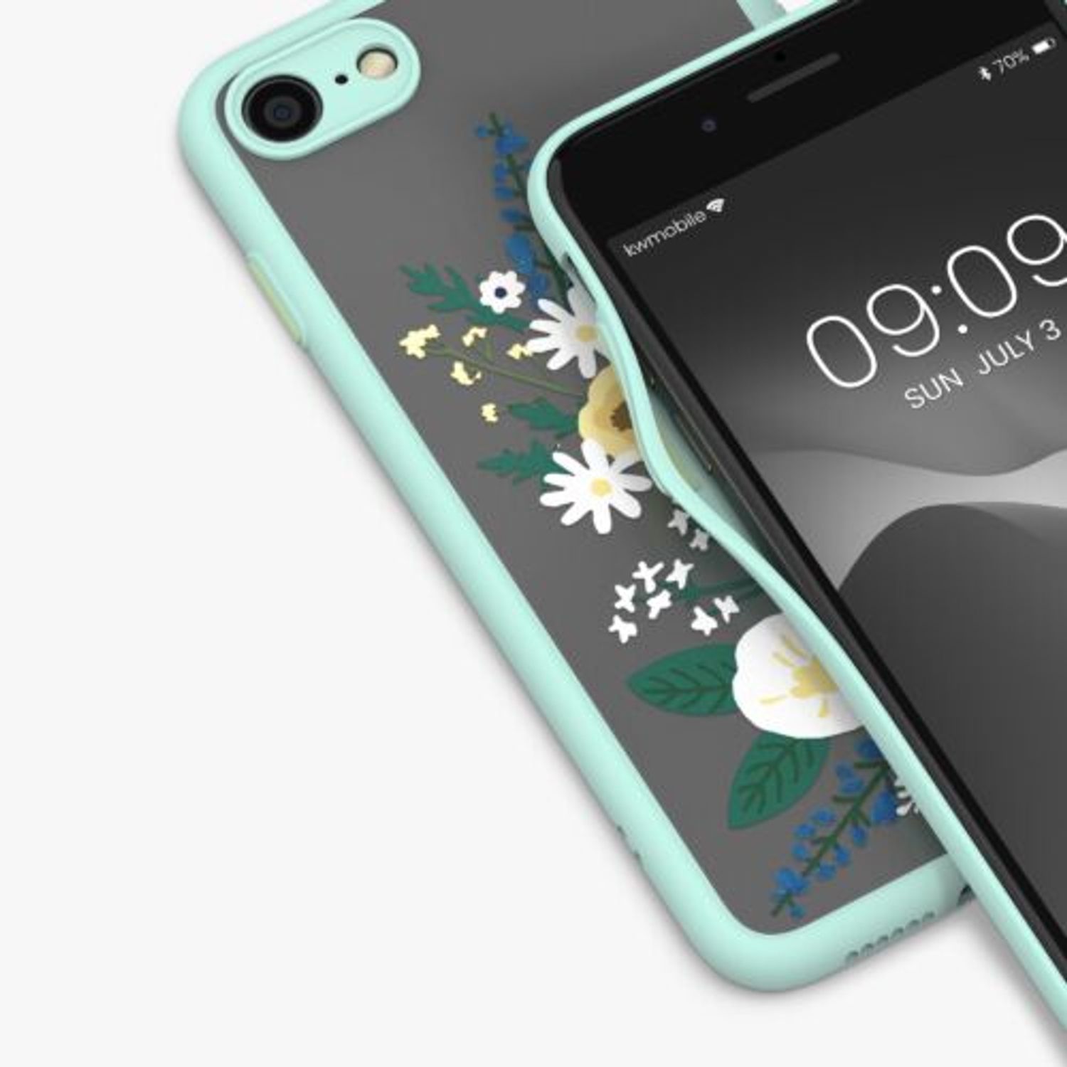 Husa pentru Apple iPhone 8/iPhone 7/iPhone SE 2, Silicon, Multicolor, 56493.01, Kwmobile fotografia produsului View 10 L