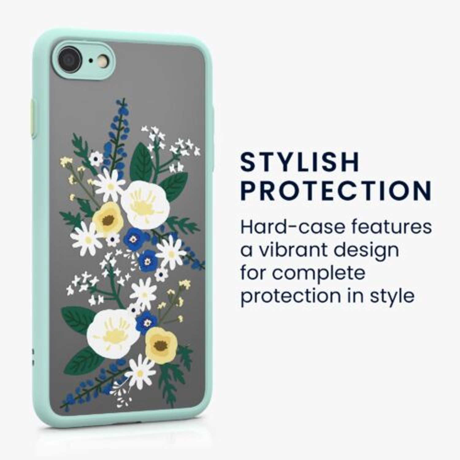 Husa pentru Apple iPhone 8/iPhone 7/iPhone SE 2, Silicon, Multicolor, 56493.01, Kwmobile fotografia produsului View 4 L
