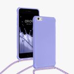 Husa pentru Apple iPhone 6 Plus/iPhone 6s Plus, Silicon, Mov, 56274.108, Kwmobile fotografia produsului View 6 S